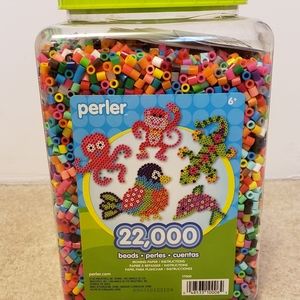 22,000 Perler Beads assorted colours
